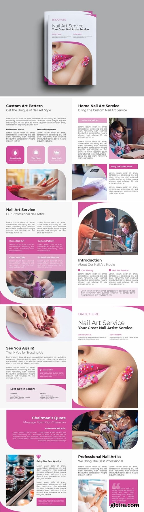 Nail Art Brochure