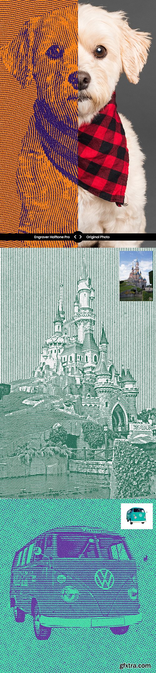 GraphicRiver - Engrave Halftone Pro Photoshop Action 29012038