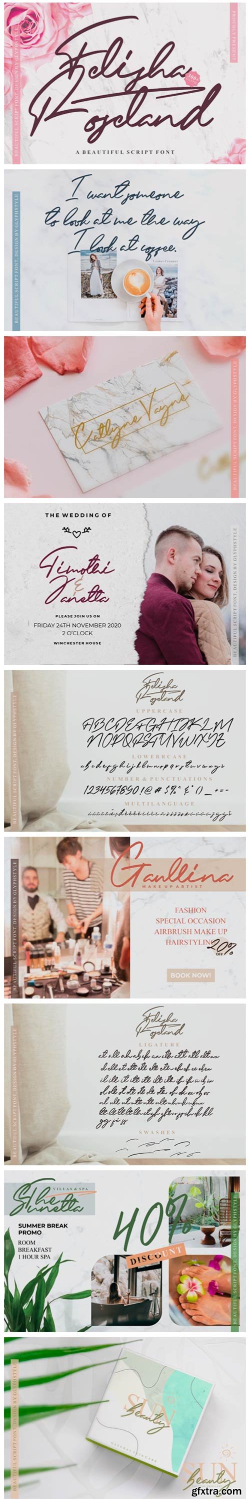 Felisha Roseland Font