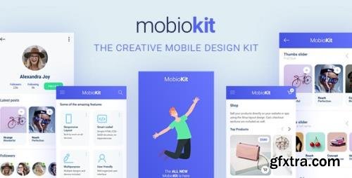 ThemeForest - Mobiokit v1.0 - HTML Mobile UI Kit - 29489518