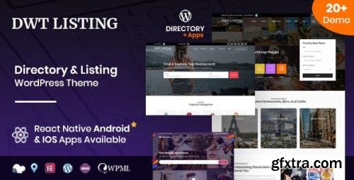 ThemeForest - DWT v3.1.6 - Directory & Listing WordPress Theme - 21976132