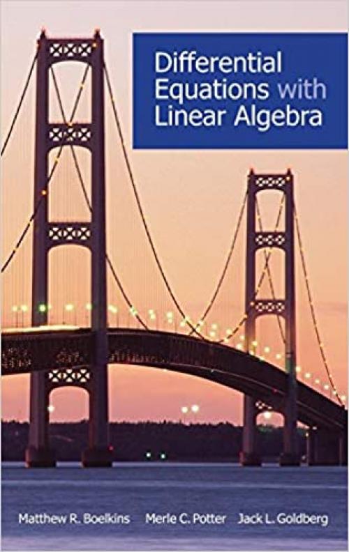  Differential Equations with Linear Algebra 