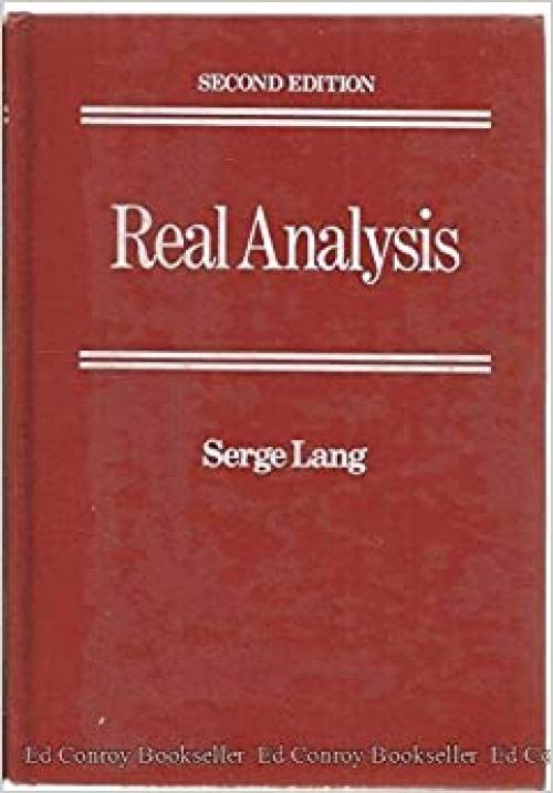  Real Analysis 