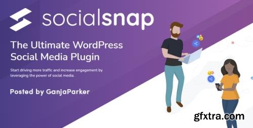 Social Snap Plus v1.1.13 - The Ultimate WordPress Social Media Plugin - NULLED