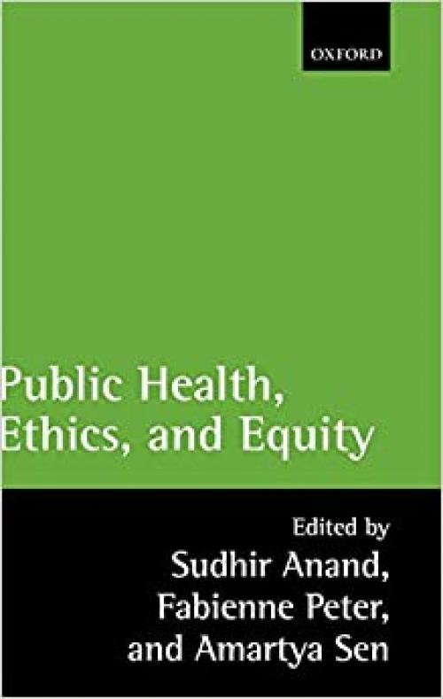  Public Health, Ethics, and Equity 