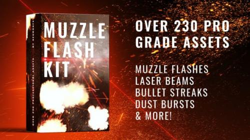 Videohive - Real Muzzle Flash Kit