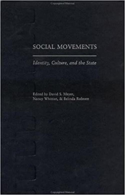  Social Movements: Identity, Culture, and the State 