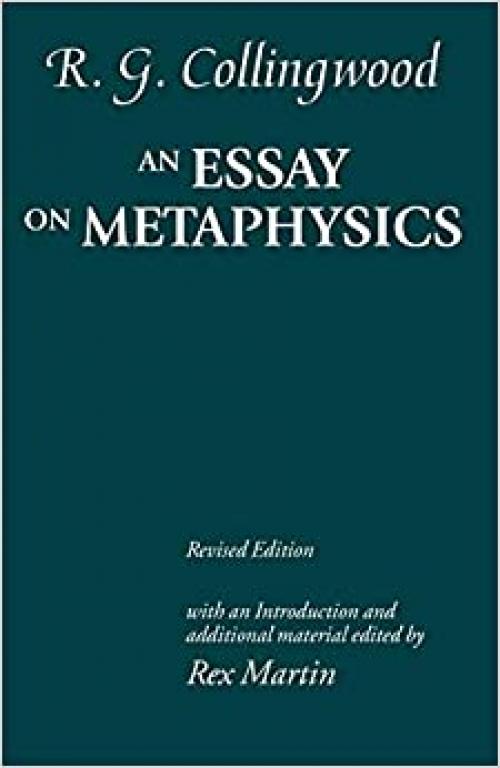  An Essay on Metaphysics 