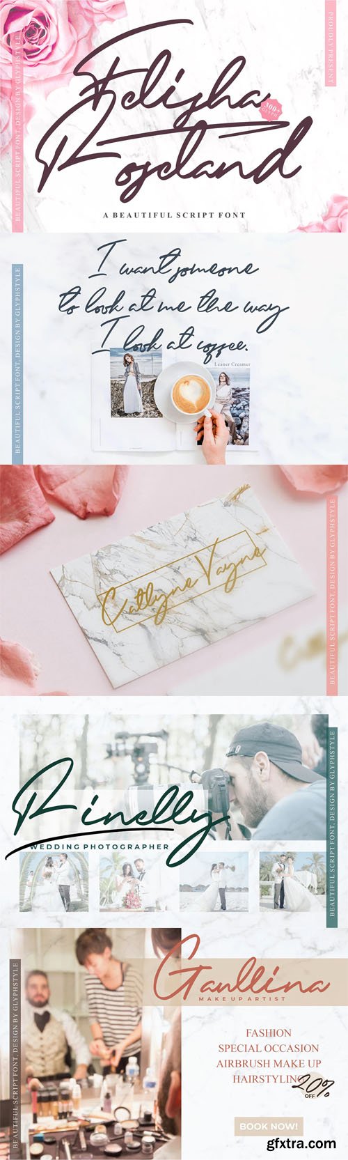 Felisha Roseland Script Font