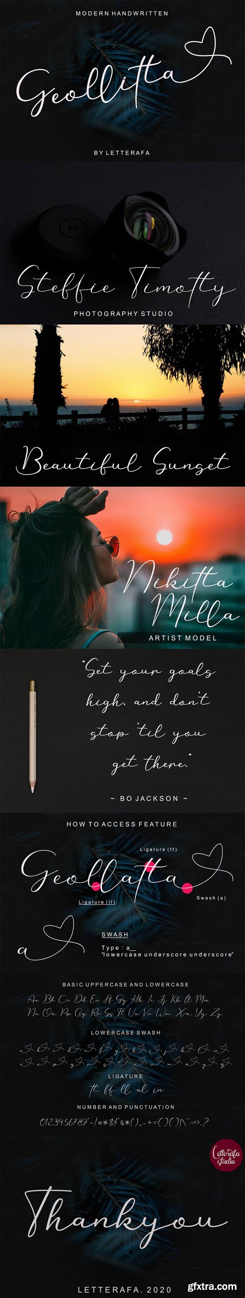 Geollitta - Modern Handwritten Font