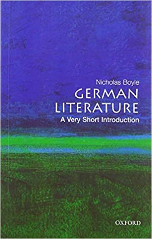  German Literature: A Very Short Introduction 