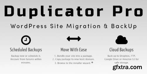 Duplicator Pro v4.0.1.1 - WordPress Site Migration & BackUp - NULLED