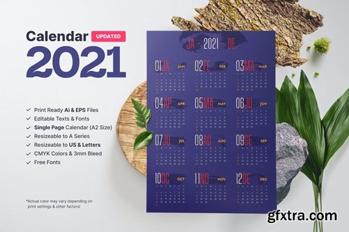 2021 Calendar