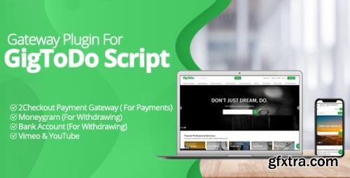 CodeCanyon - Gateway Plugin For GigToDo Script v1.1 - 25229485