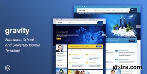 ThemeForest - Gravity v2.7.1 - Education Joomla Template - 17111027