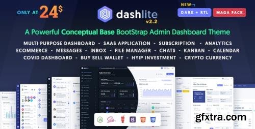 ThemeForest - DashLite v2.2.0 - Bootstrap Responsive Admin Dashboard Template - 25780042