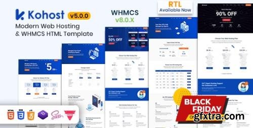 ThemeForest - Kohost v5.0.0 - Modern Web Hosting & WHMCS Template - 28231971