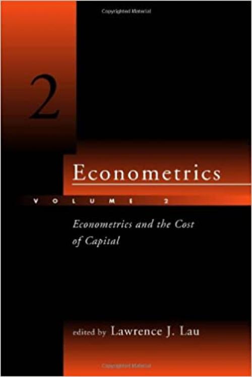  Econometrics, Vol. 2: Econometrics and the Cost of Capital 