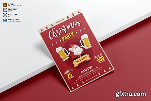 Christmas Flyer Template Vol. 01