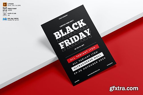 Black Friday Flyer Template Vol. 02