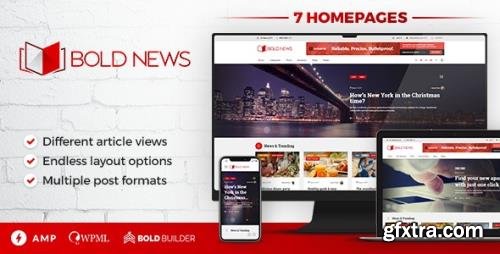 ThemeForest - Bold News v1.4.8 - Magazine & Newspaper - 19670189