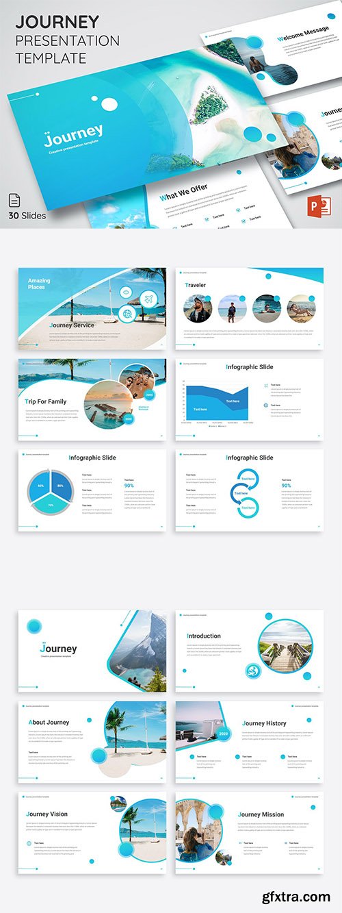 Journey - Powerpoint, Keynote and Google Slides Template