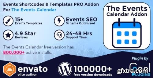 CodeCanyon - Events Shortcodes & Templates Pro Addon For The Events Calendar v2.4.1 - 20143286