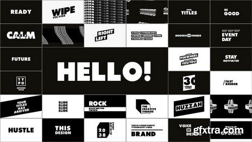 Videohive - Typography &amp; Titles - 28995500