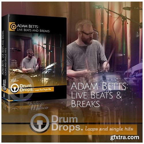 DrumDrops Adam Betts Live Beats and Breaks 1 WAV-DECiBEL