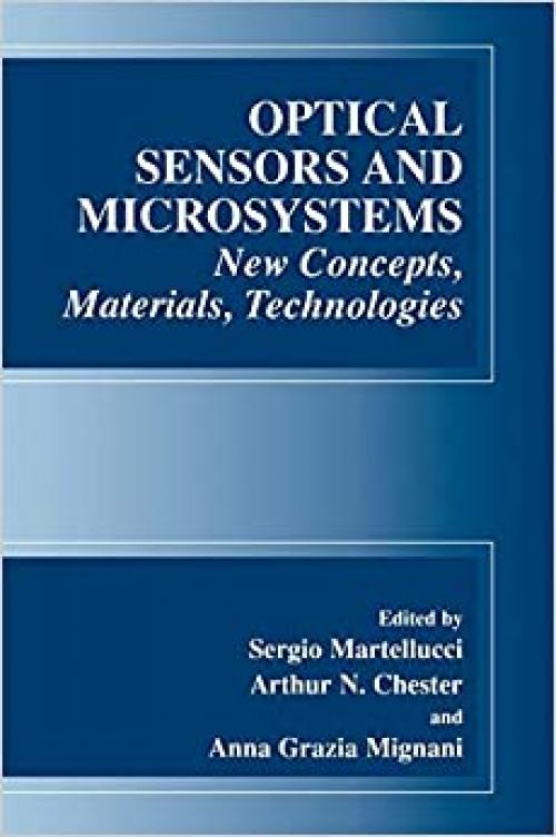  Optical Sensors and Microsystems: New Concepts, Materials, Technologies 