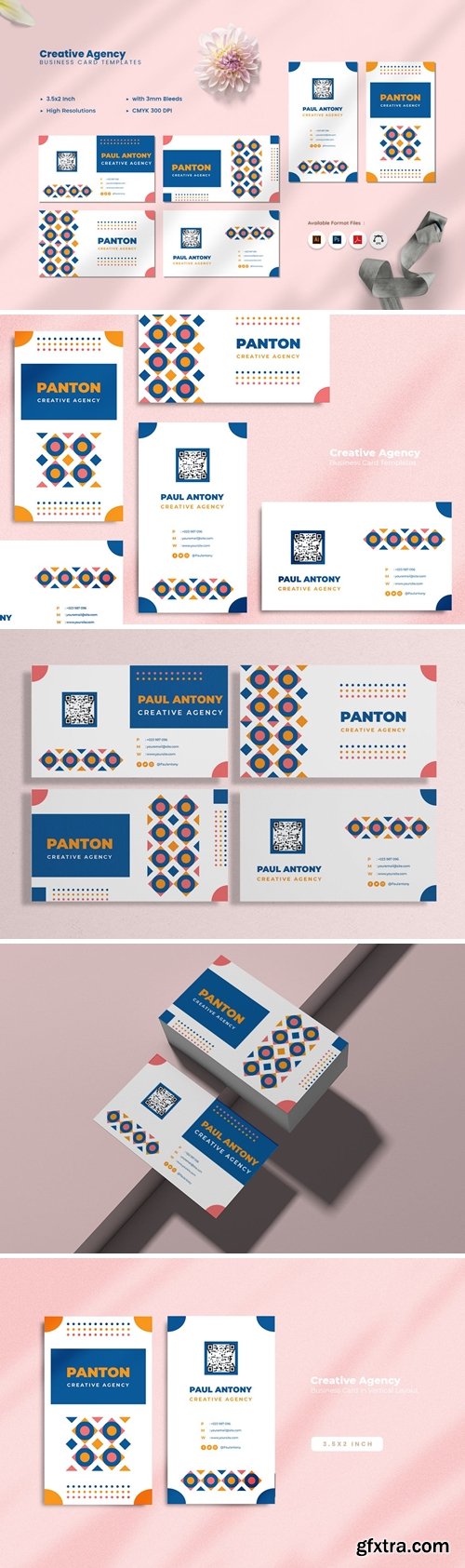 Creative Agency Business Card