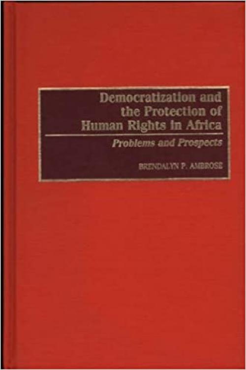  Democratization and the Protection of Human Rights in Africa: Problems and Prospects 