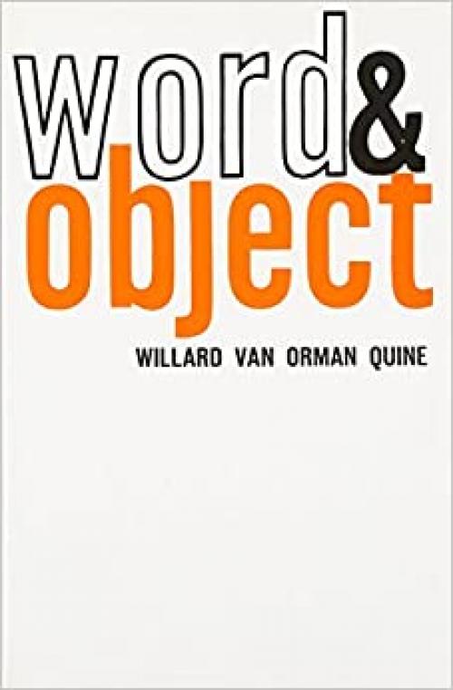  Word and Object (The MIT Press) 
