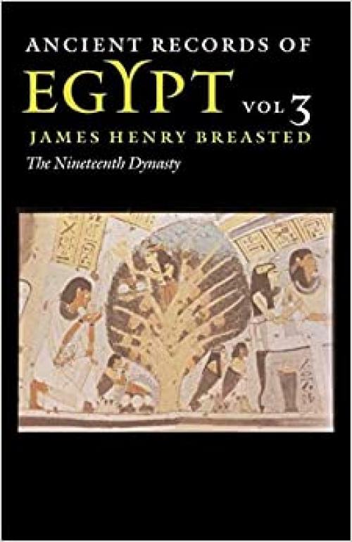  Ancient Records of Egypt: VOL. 3: THE NINETEENTH DYNASTY (Volume 3) 