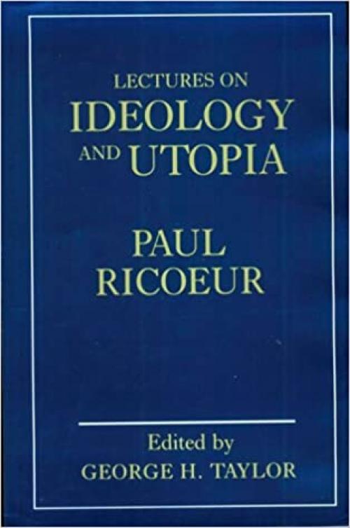  Lectures on Ideology and Utopia 
