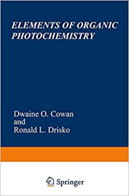  Elements of Organic Photochemistry 