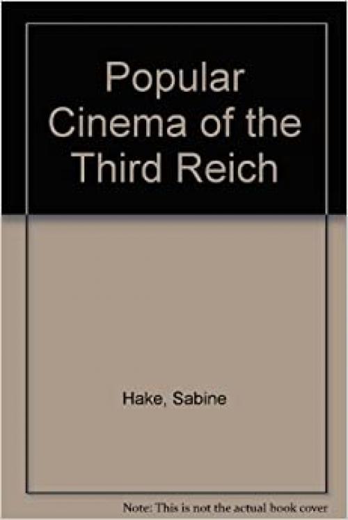  Popular Cinema of the Third Reich 