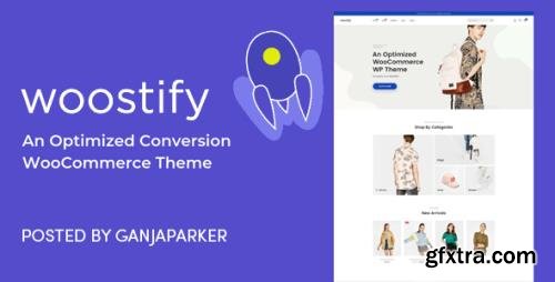 Woostify v1.7.8 - WooCommerce WordPress Theme + Woostify Pro Add-On v1.4.5 - NULLED