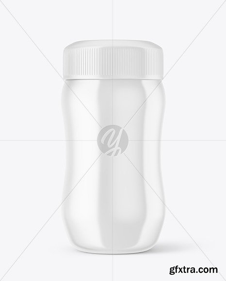 Glossy Plastic Bottle Mockup 70606