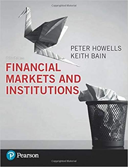  Financial Markets and Institutions 