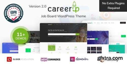 ThemeForest - CareerUp v2.3.10 - Job Board WordPress Theme - 24002090