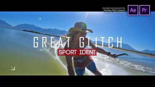 Videohive - Sport Ident Glitch Slideshow