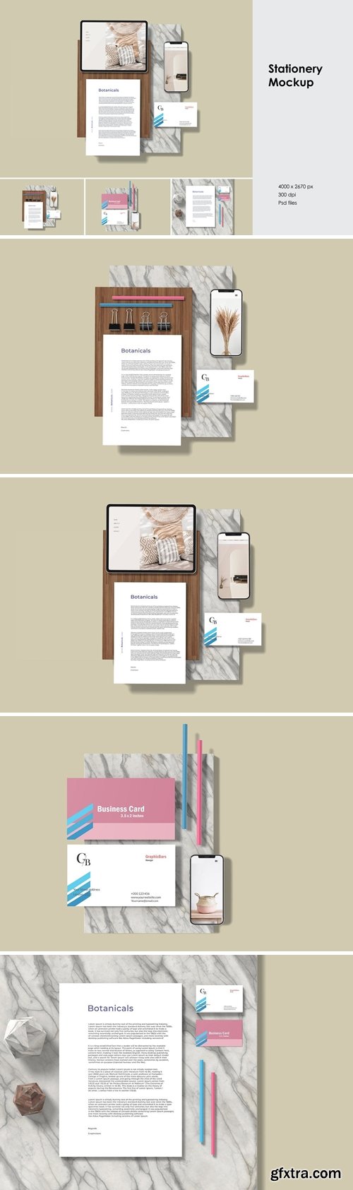 stationery mockup vol 1