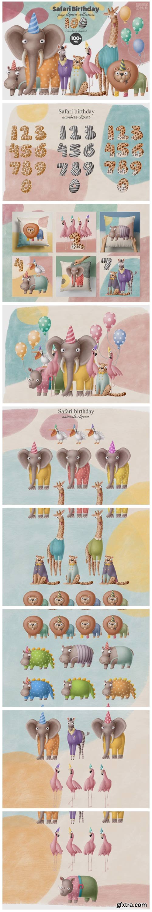 Birthday Animals 100+ Collection 6856310