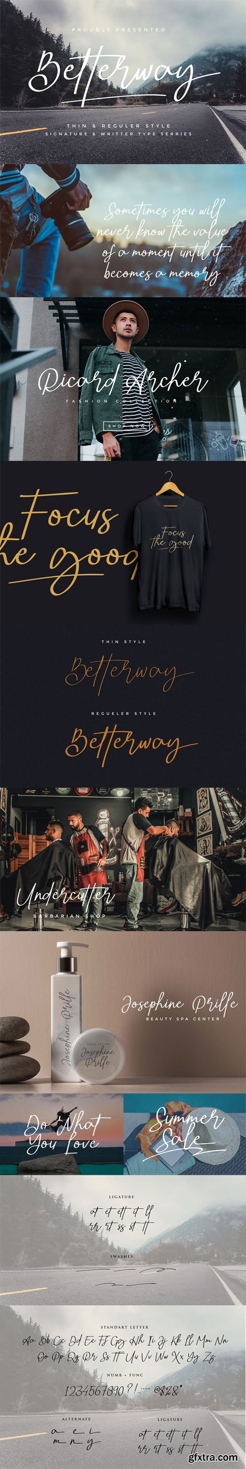 Betterway - Signature & Handwritten Font