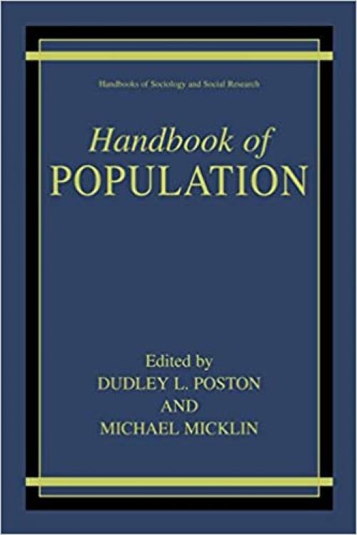  Handbook of Population (Handbooks of Sociology and Social Research) 