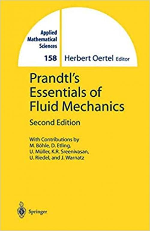  Prandtl's Essentials of Fluid Mechanics (Applied Mathematical Sciences) 