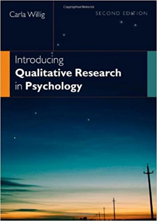  Introducing Qualitative Research in Psychology 