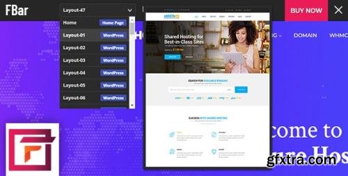 CodeCanyon - FBar v2.1 - Responsive WordPress Demo Switch Bar Plugin - 5117122