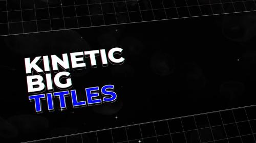 MotionArray - Kinetic Typography Titles - 864160